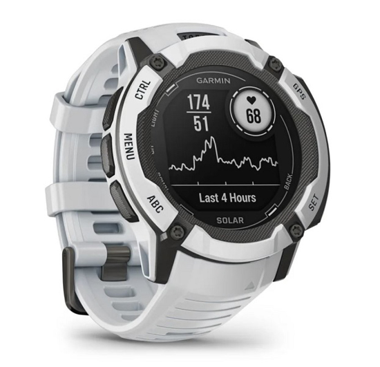 GARMIN športna ura INSTINCT 2X SOLAR 010-02805-04 white stone