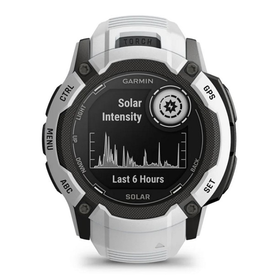 GARMIN športna ura INSTINCT 2X SOLAR 010-02805-04 white stone