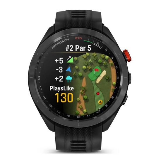 GARMIN športna ura APROACH S70 010-02746-12 black