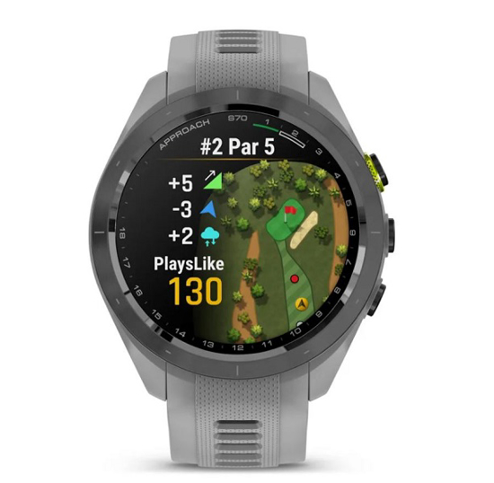 GARMIN športna ura APPROACH S70  010-02746-11 APPROACH S70 powder grey