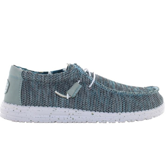 HEYDUDE m čevlji 40019-1HN WALLY SOX ice grey