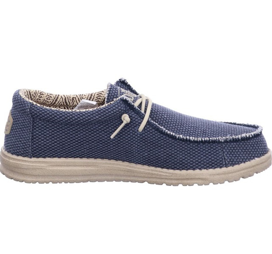 HEYDUDE m čevlji 40003-4NM WALLY BRAIDED blue night