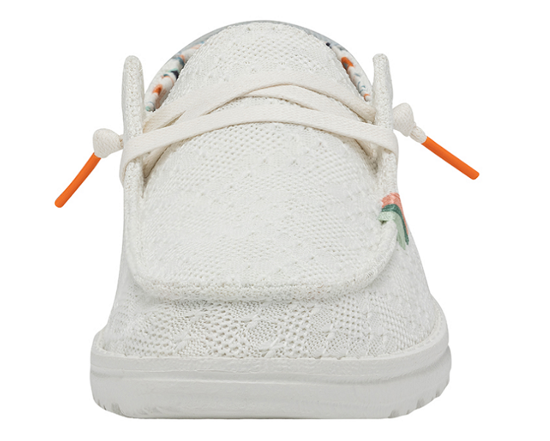 HEYDUDE ž čevlji 40054-1KF WENDY BOHO white crochet