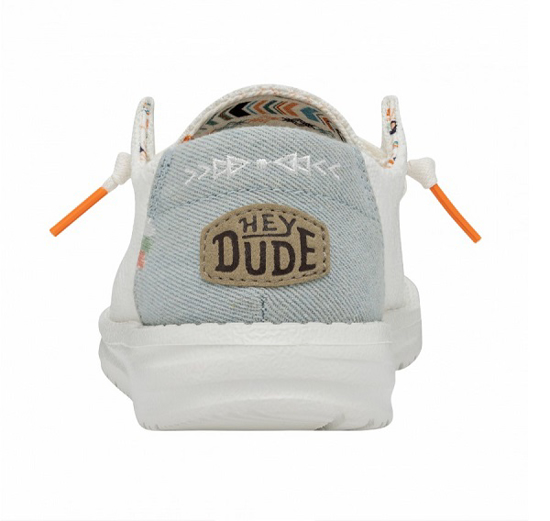 HEYDUDE ž čevlji 40054-1KF WENDY BOHO white crochet