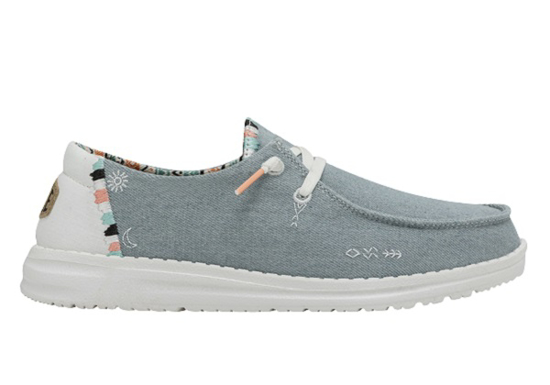 HEYDUDE ž čevlji 40054-4MH WENDY BOHO light denim