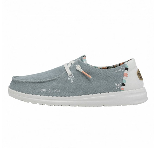 HEYDUDE ž čevlji 40054-4MH WENDY BOHO light denim