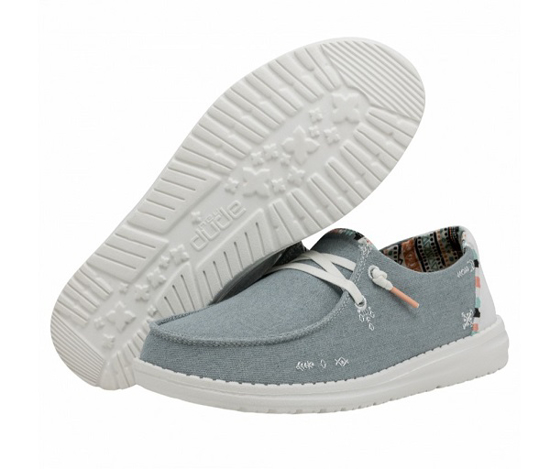 HEYDUDE ž čevlji 40054-4MH WENDY BOHO light denim