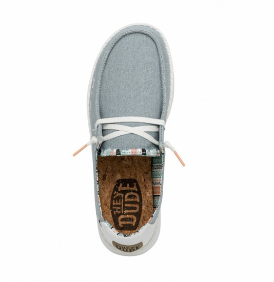 HEYDUDE ž čevlji 40054-4MH WENDY BOHO light denim