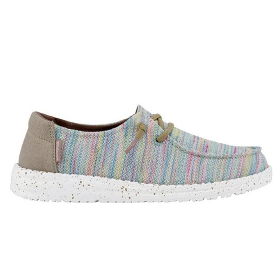 HEYDUDE ž čevlji 40078-9BI WENDY SOX aurora white