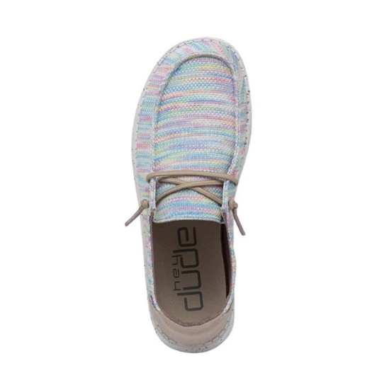 HEYDUDE ž čevlji 40078-9BI WENDY SOX aurora white