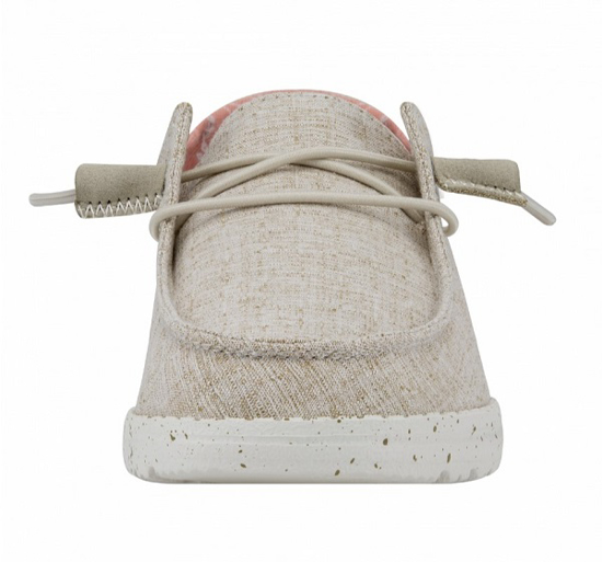 HEYDUDE ž čevlji 40058-2BK WENDY CHAMBRAY white nut
