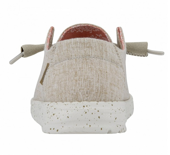 HEYDUDE ž čevlji 40058-2BK WENDY CHAMBRAY white nut