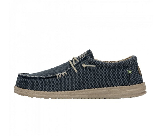 HEYDUDE m čevlji 40003-4NM WALLY BRAIDED blue night