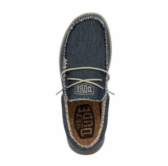 HEYDUDE m čevlji 40003-4NM WALLY BRAIDED blue night