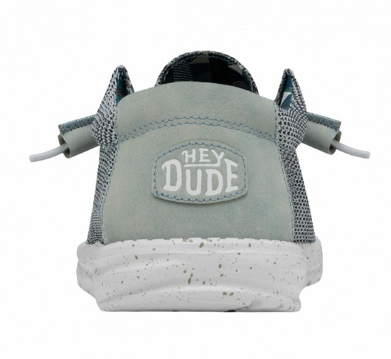HEYDUDE m čevlji 40019-1HN WALLY SOX ice grey