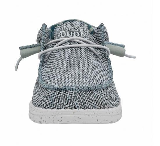 HEYDUDE m čevlji 40019-1HN WALLY SOX ice grey