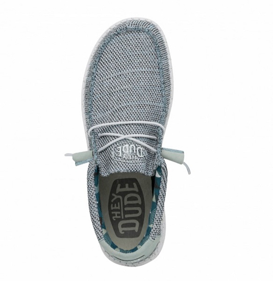 HEYDUDE m čevlji 40019-1HN WALLY SOX ice grey