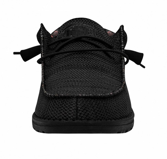 HEYDUDE m čevlji 40019-0XD WALLY SOX jet black