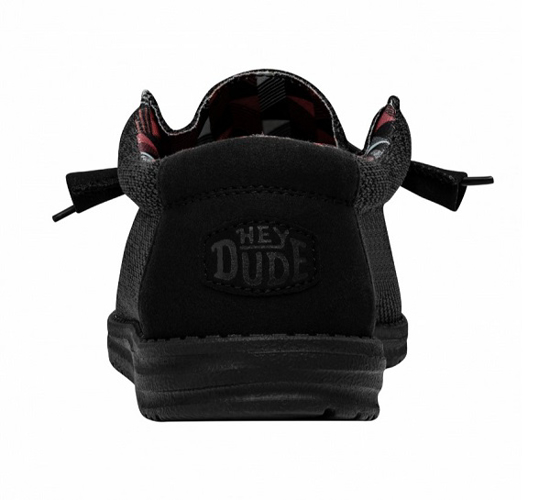 HEYDUDE m čevlji 40019-0XD WALLY SOX jet black