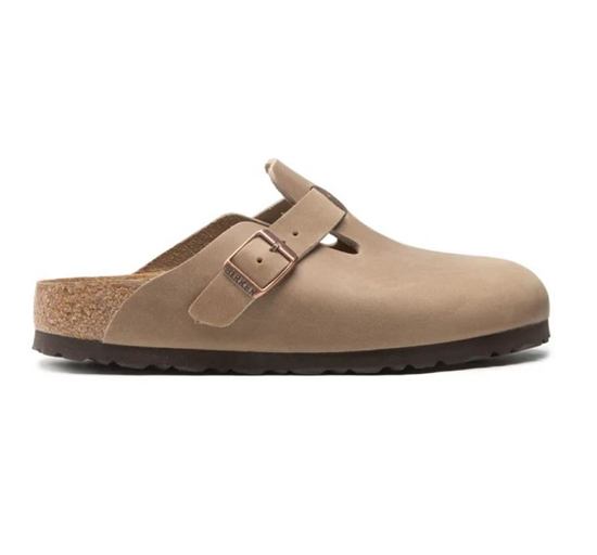 BIRKENSTOCK natikači  960813 BOSTON - narrow - tobacco brown