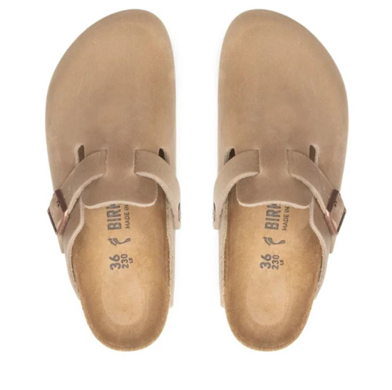 BIRKENSTOCK natikači  960813 BOSTON - narrow - tobacco brown