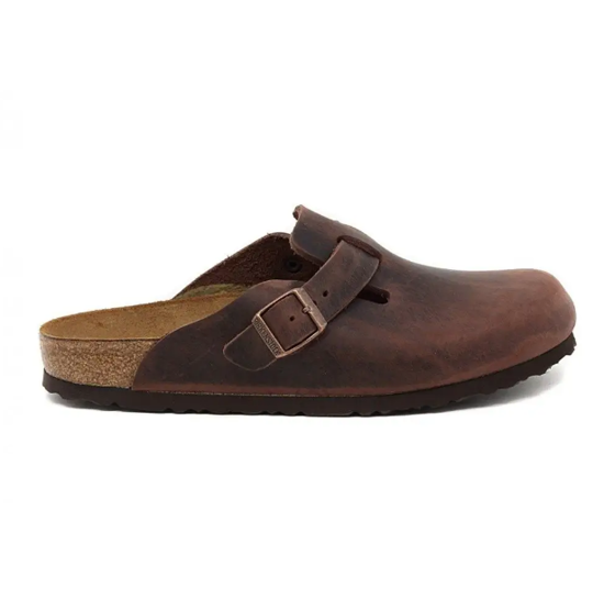 BIRKENSTOCK natikači  860133 BOSTON -narrow- habana
