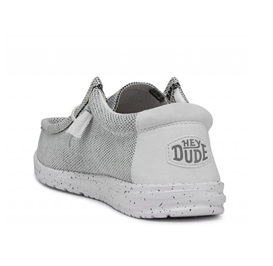 HEYDUDE m čevlji 40019-1KA WALLY SOX stone white