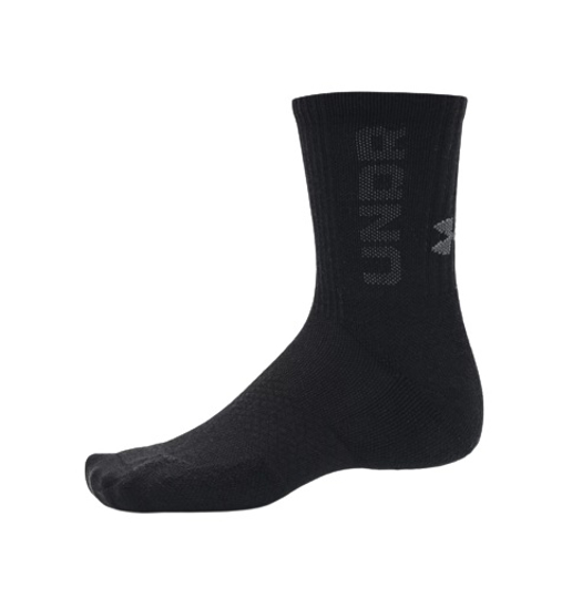UNDER ARMOUR nogavice 1373084-001 3-MAKER 3-PACK MID-CREW SOCKS