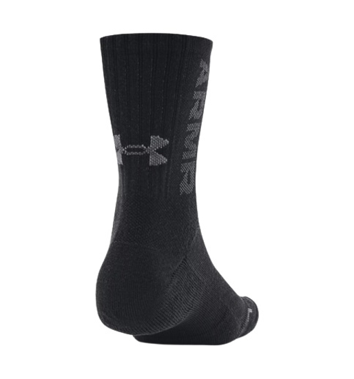 UNDER ARMOUR nogavice 1373084-001 3-MAKER 3-PACK MID-CREW SOCKS