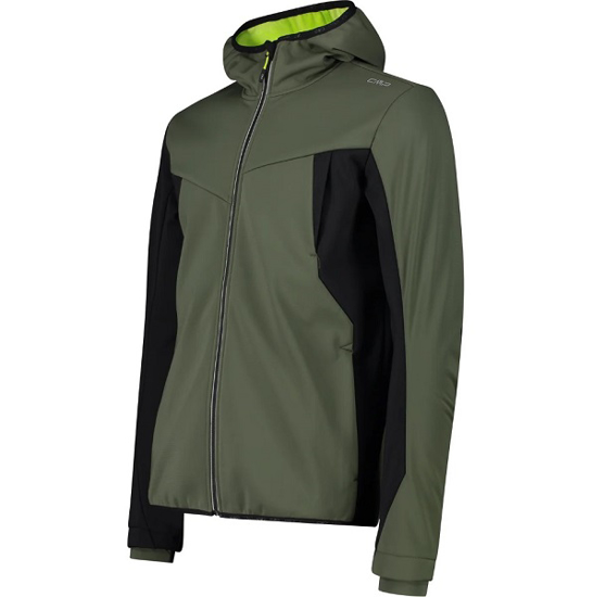 CMP m softshell 33A2867 E319 JACKET FIX HOOD