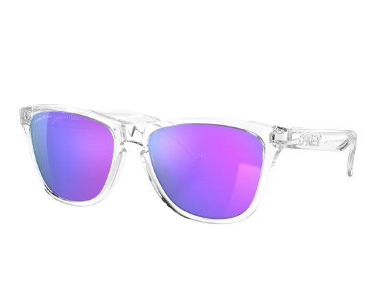 OAKLEY otr očala 9006-14 FROGSKINS XS Prizm Violet Polished Clear