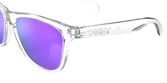 OAKLEY otr očala 9006-14 FROGSKINS XS Prizm Violet Polished Clear