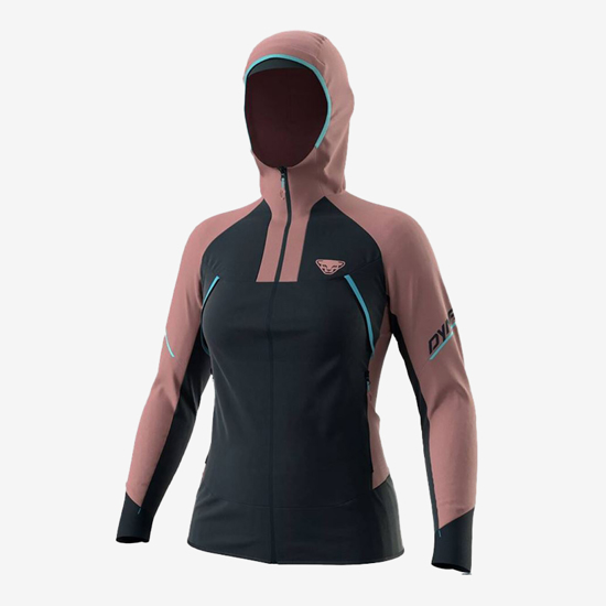 DYNAFIT ž softshell 71591 6241 SPEED SOFTSHELL JACKET mokarosa