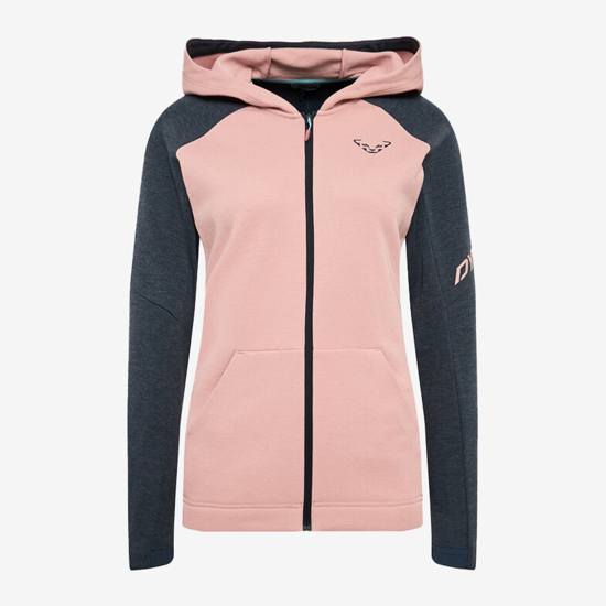 DYNAFIT ž jopica 71507 6371 PTC ZIP HOODY pale rose