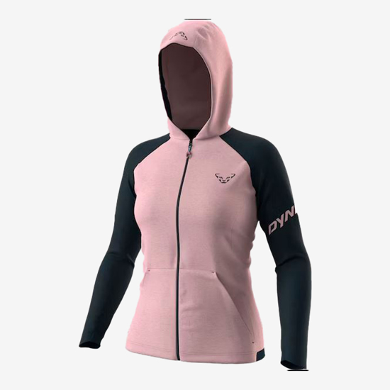 DYNAFIT ž jopica 71507 6371 PTC ZIP HOODY pale rose