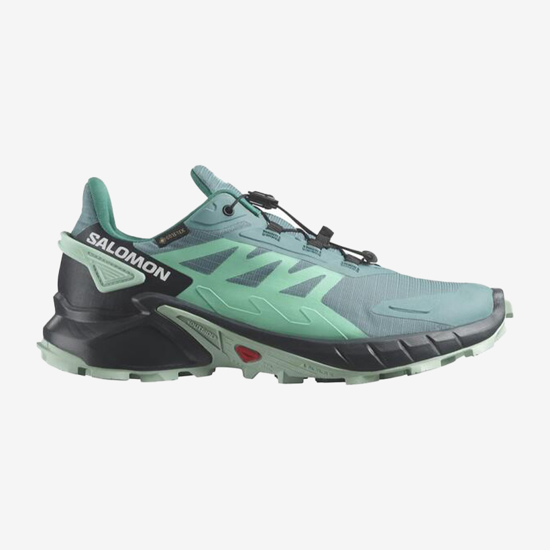 SALOMON ž trail copati 473169 SUPERCROSS 4 GTX dusty turquoise/india ink/blue haze