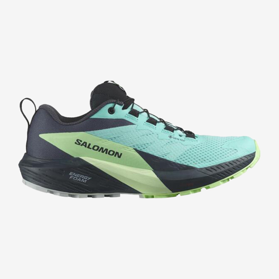 SALOMON ž trail copati 472160 SENSE RIDE 5 GTX blue radiance/green ash/india ink