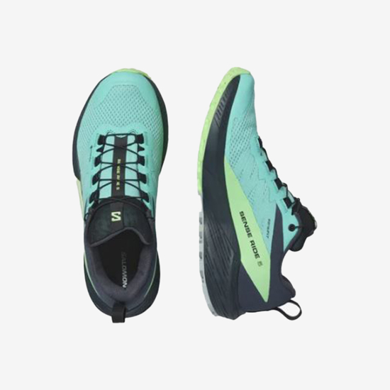 SALOMON ž trail copati 472160 SENSE RIDE 5 GTX blue radiance/green ash/india ink