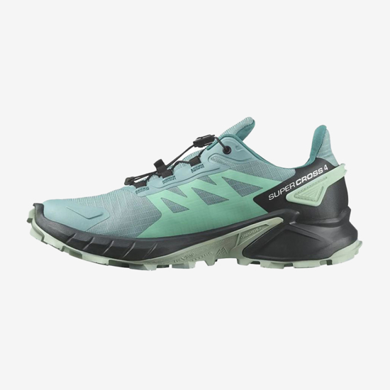 SALOMON ž trail copati 473169 SUPERCROSS 4 GTX dusty turquoise/india ink/blue haze