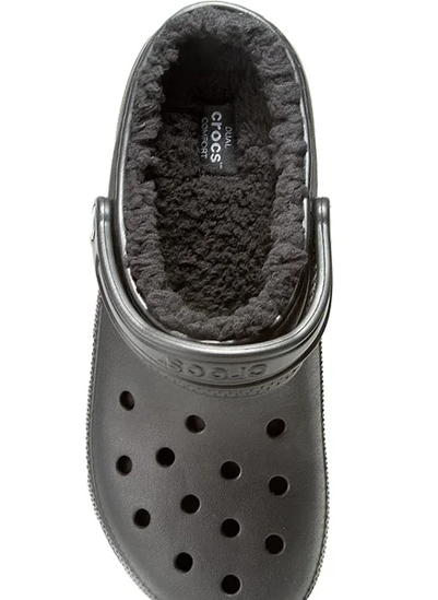 CROCS Classic Lined Clog 203591 black/black
