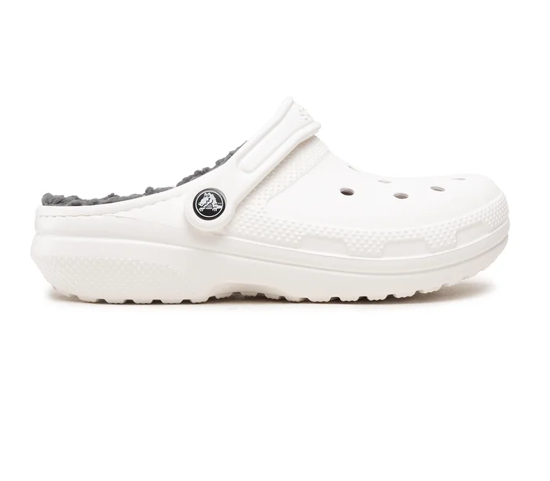 CROCS Classic Lined Clog 203591 white/grey