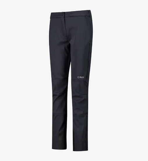 CMP ž pohodne hlače 33A2616 U423 WOMAN PANTS nero silver