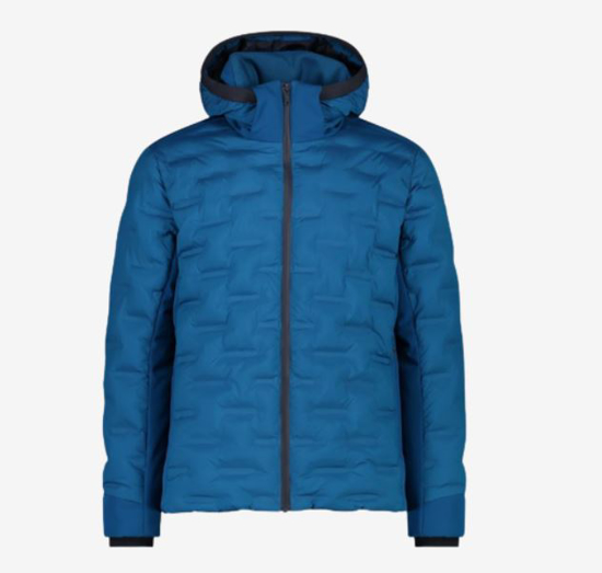 CMP m jakna 33K3787 L931 JACKET SNAPS HOOOD petrol b. blue adriatic