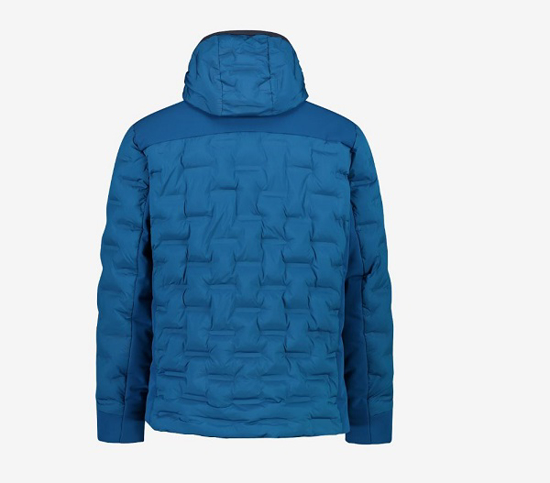 CMP m jakna 33K3787 L931 JACKET SNAPS HOOOD petrol b. blue adriatic