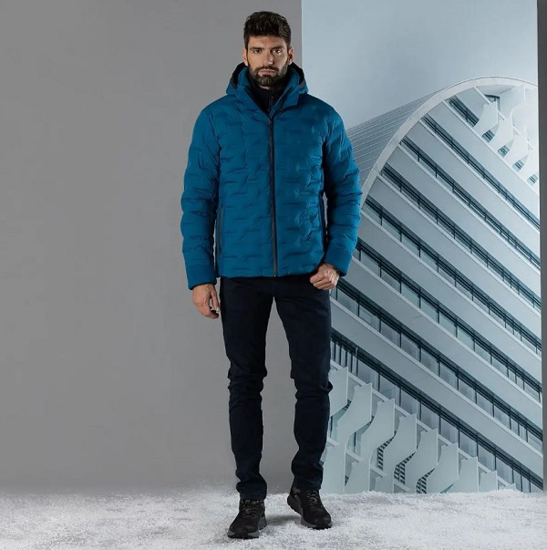 CMP m jakna 33K3787 L931 JACKET SNAPS HOOOD petrol b. blue adriatic