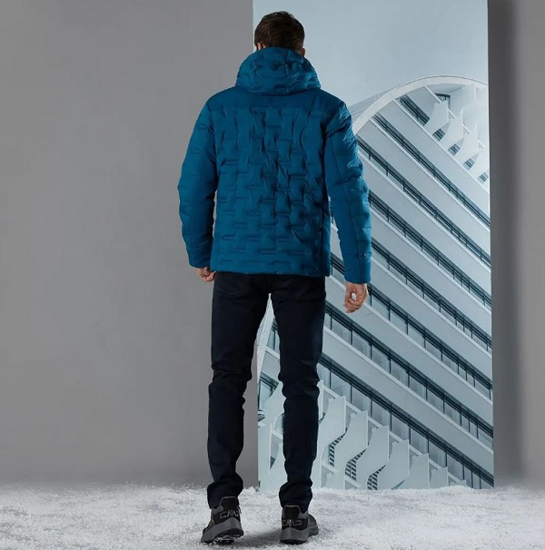 CMP m jakna 33K3787 L931 JACKET SNAPS HOOOD petrol b. blue adriatic