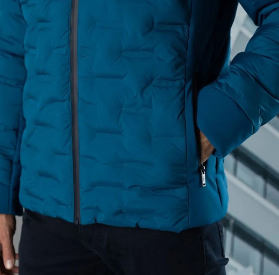 CMP m jakna 33K3787 L931 JACKET SNAPS HOOOD petrol b. blue adriatic