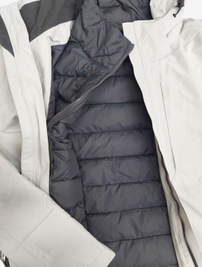 CMP m jakna 33Z1577D U433 JACKET ZIP HOOD DETACHLE IN JACKET alluminio antracite