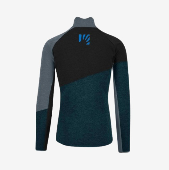 KARPOS m jopica 2531023 052 FEDERA FULL-ZIP FLEECE midnight/black/dark slate