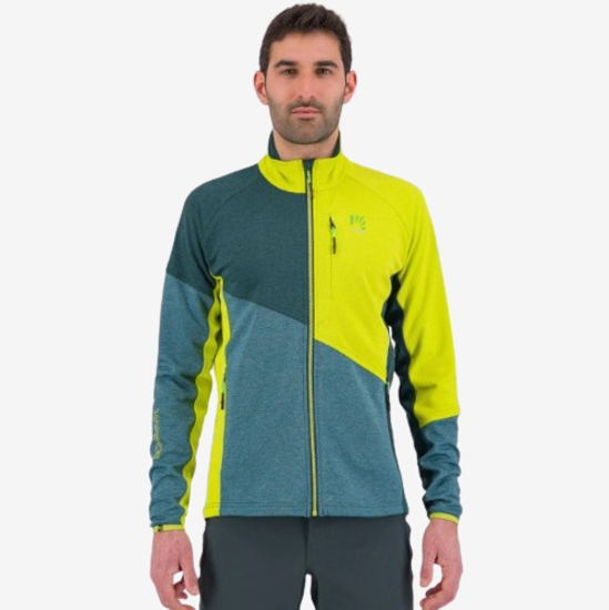 KARPOS m jopica 2531023 017 FEDERA FULL-ZIP FLEECE balsam/forest/kiwi colada